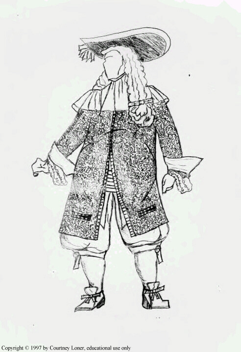 17th century French man