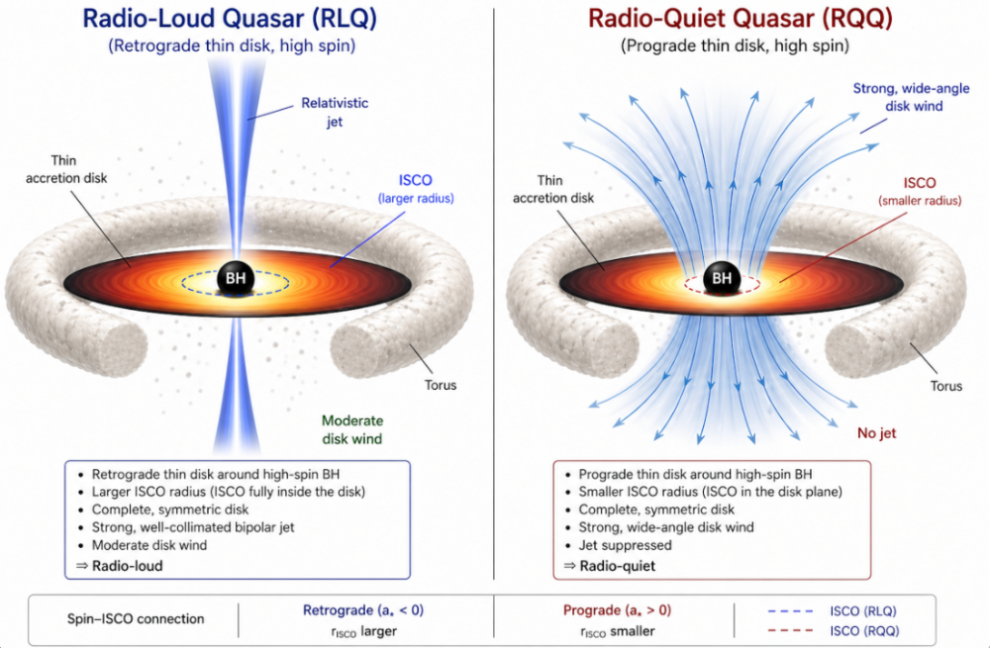 The Rl/RQ dichotomy in astrophysics