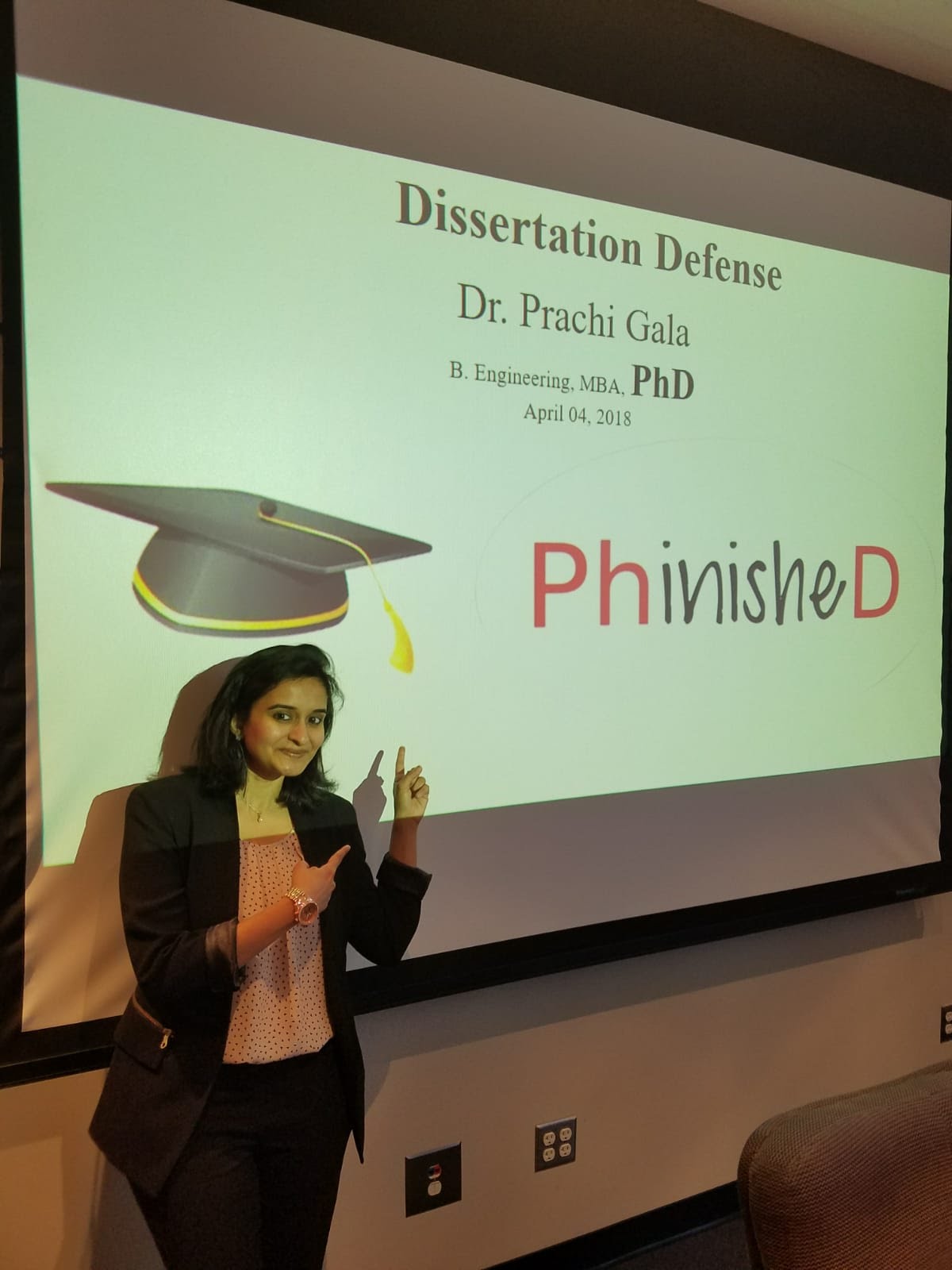My presentation defense picture