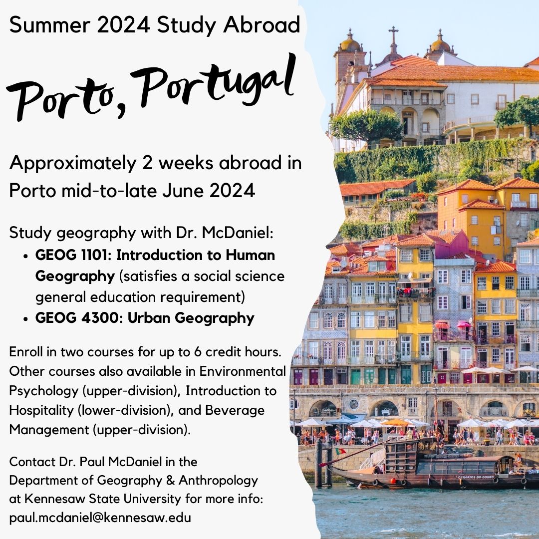 Summer 2024 study abroad in Porto
